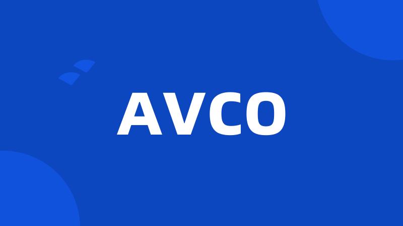 AVCO