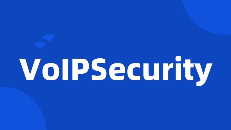 VoIPSecurity