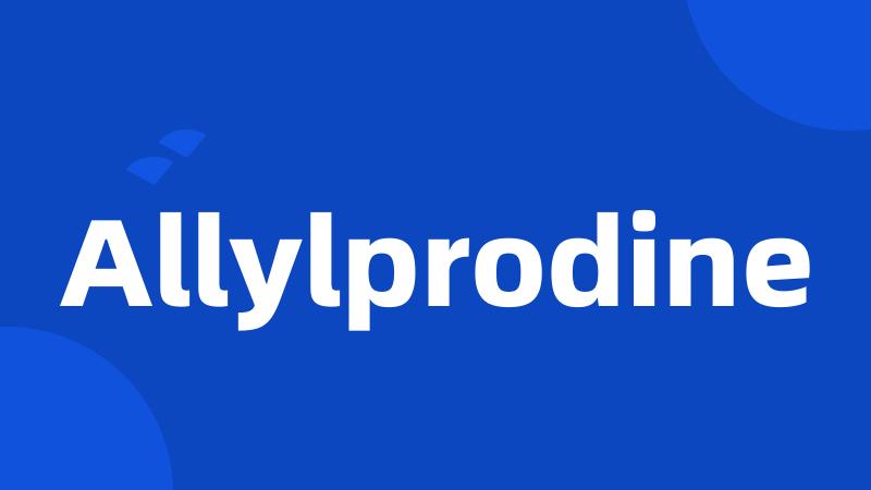 Allylprodine