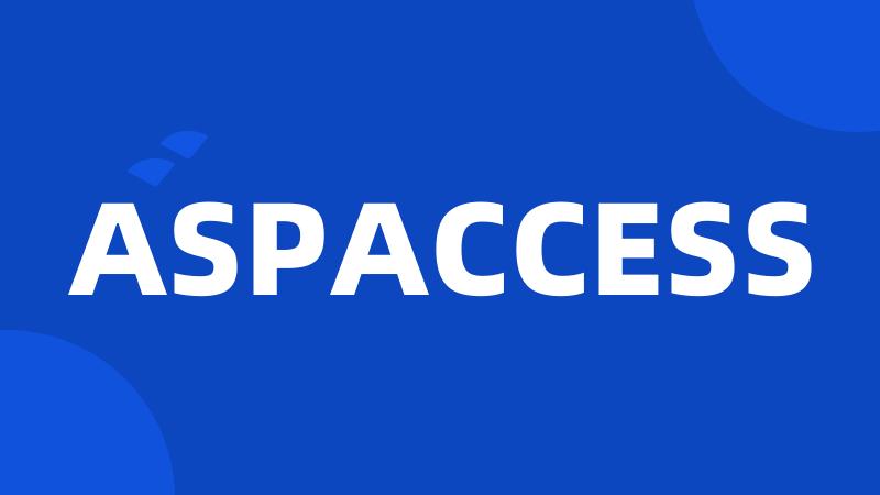 ASPACCESS