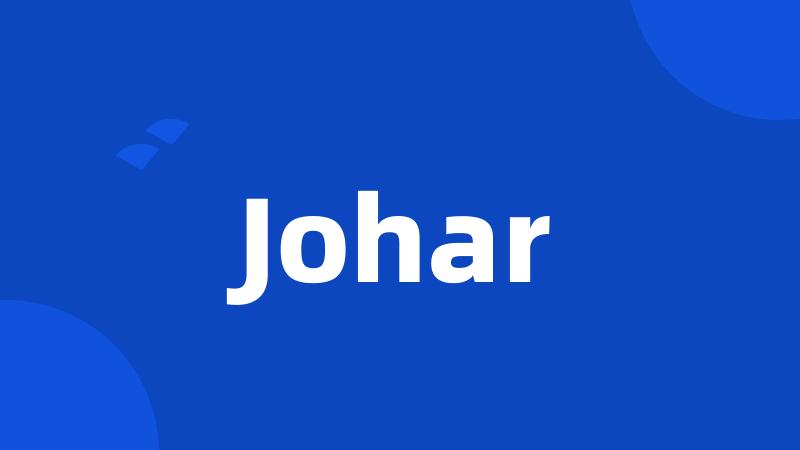 Johar