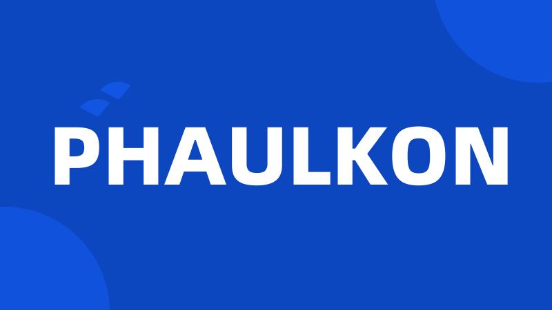 PHAULKON