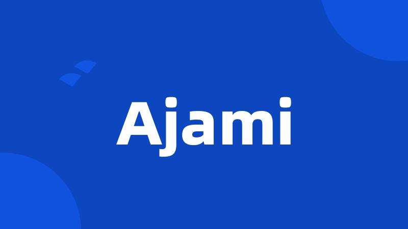 Ajami