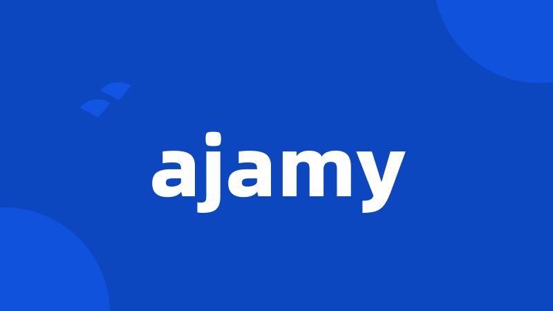 ajamy