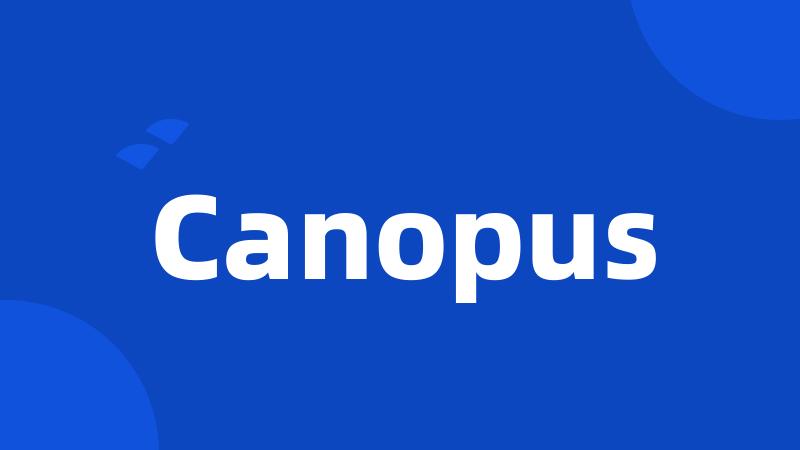 Canopus