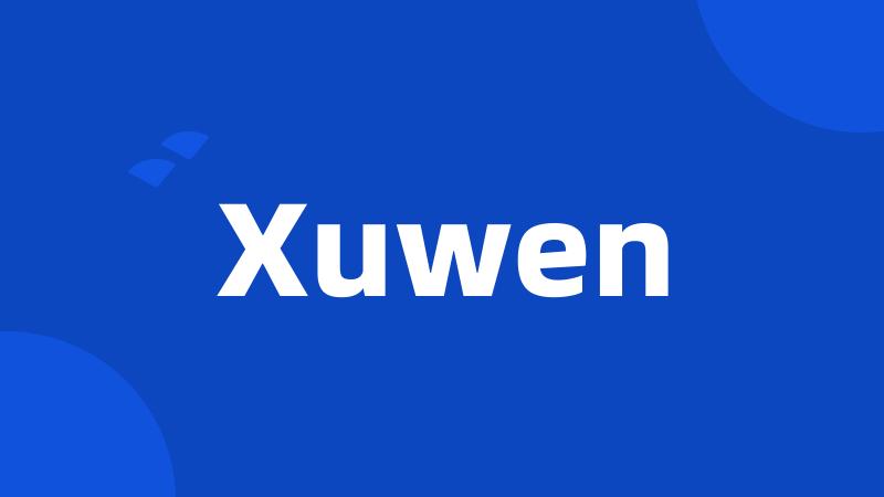 Xuwen