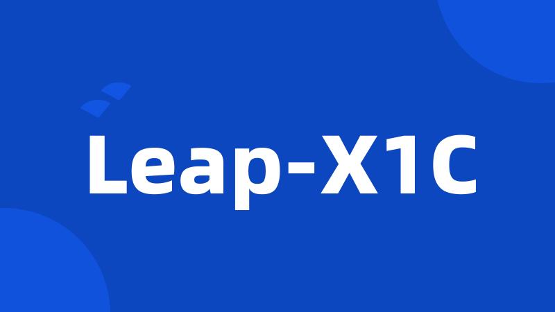 Leap-X1C
