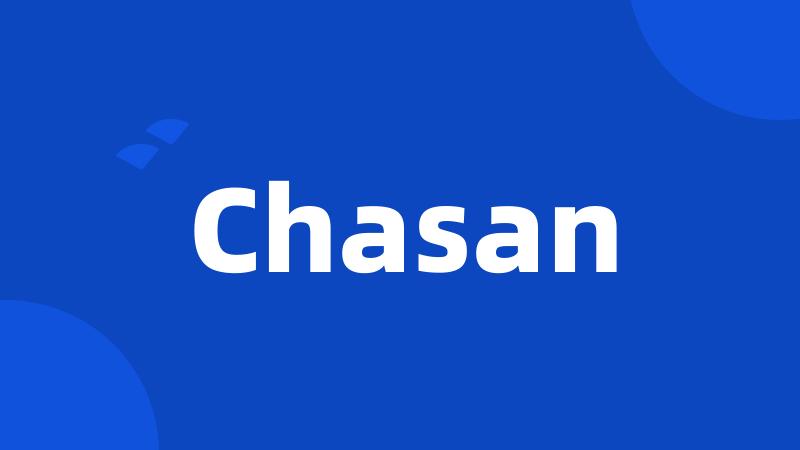 Chasan