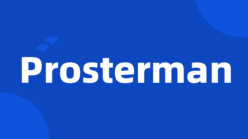 Prosterman