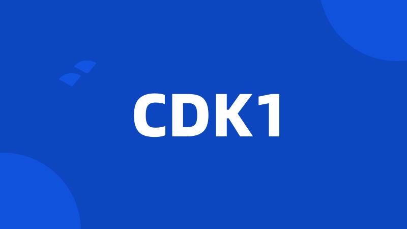 CDK1