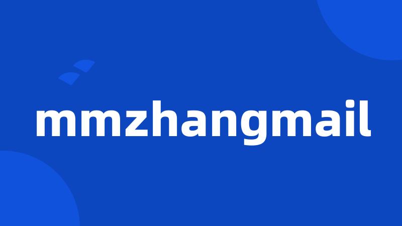 mmzhangmail