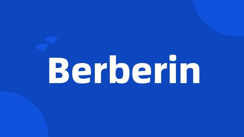 Berberin