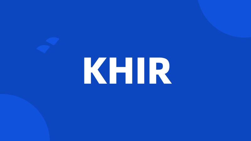 KHIR