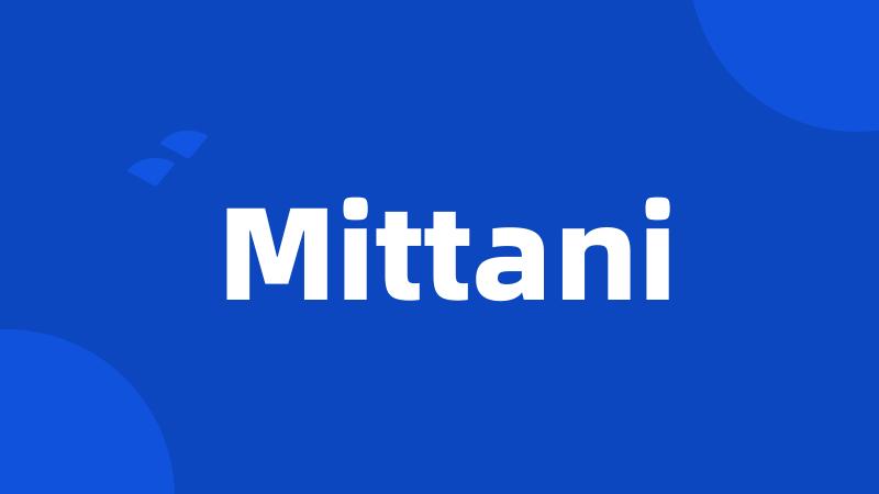 Mittani