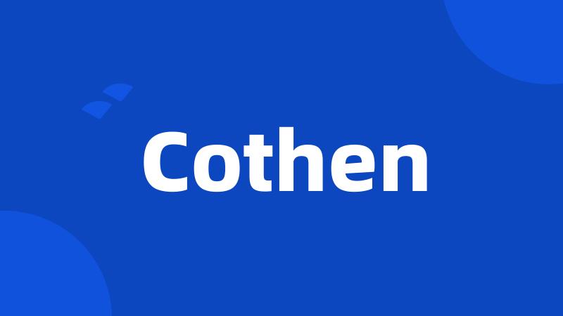 Cothen