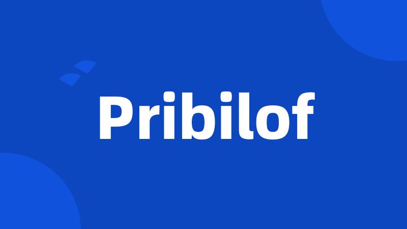 Pribilof