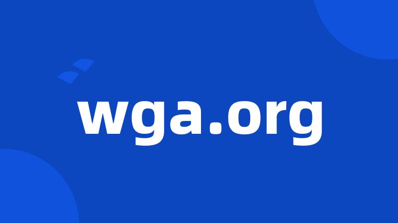 wga.org