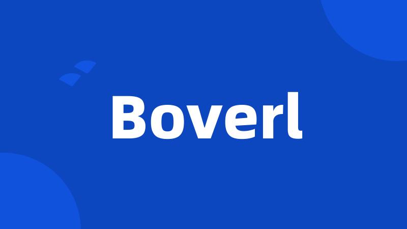 Boverl