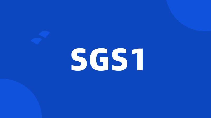 SGS1