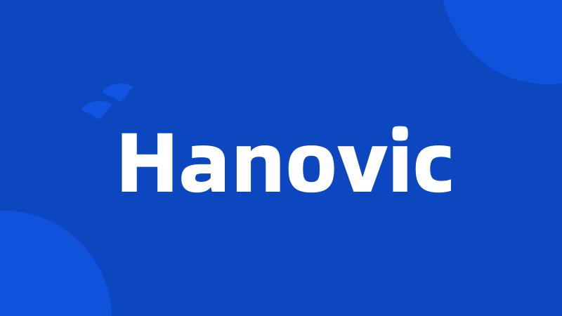 Hanovic