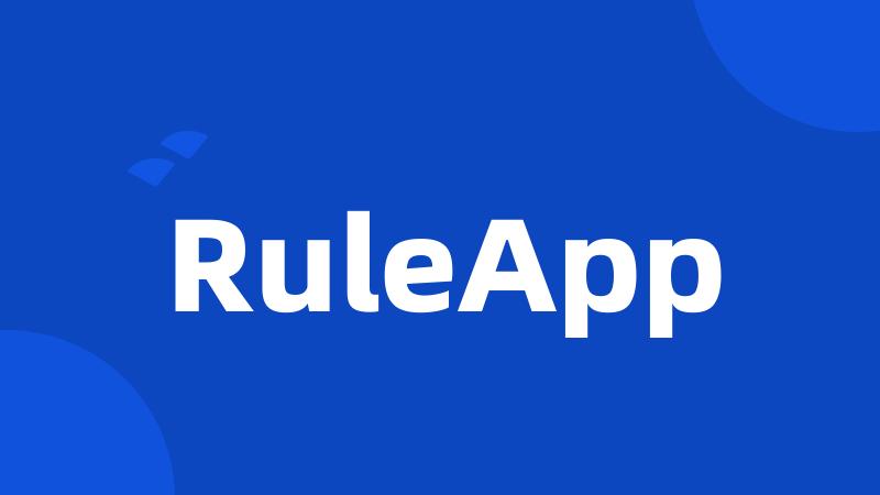 RuleApp