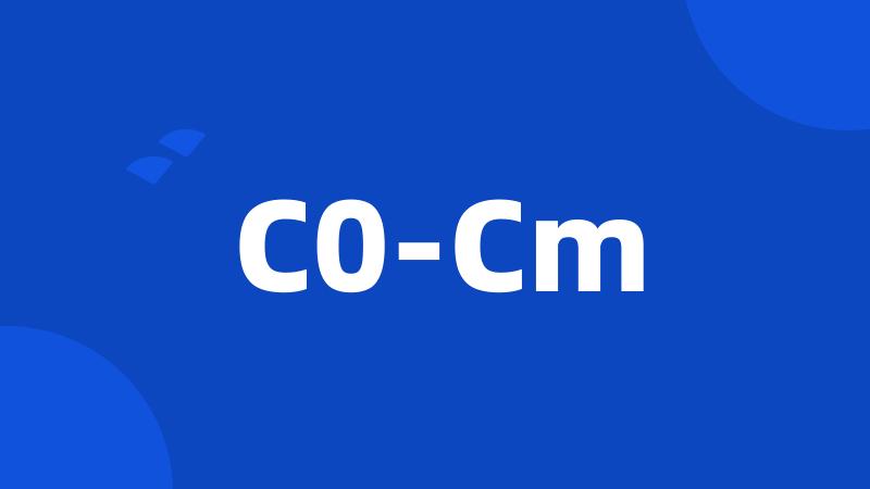 C0-Cm