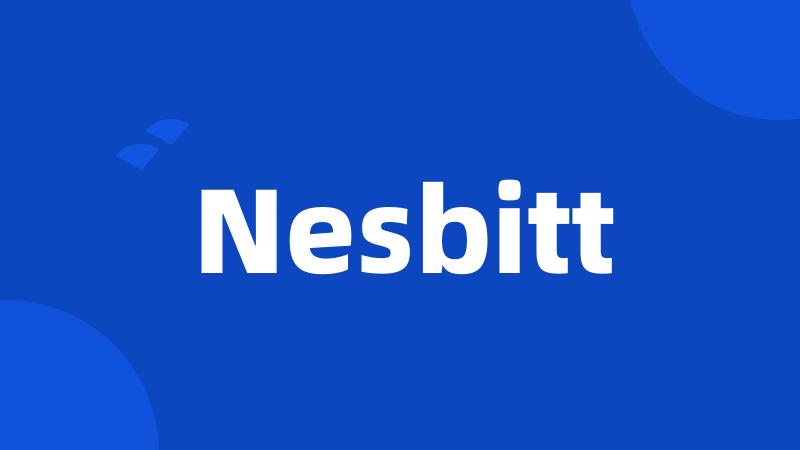 Nesbitt