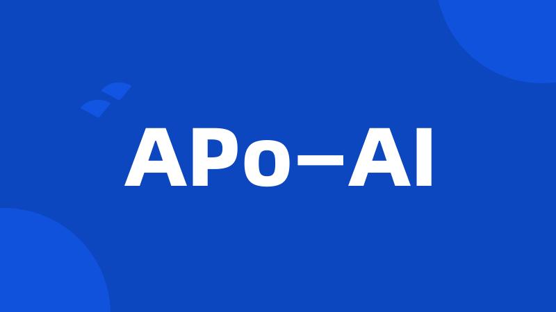 APo—AI