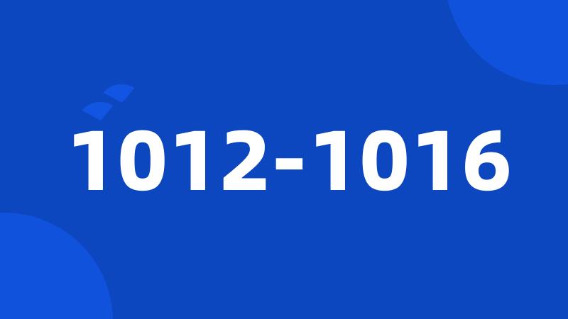 1012-1016