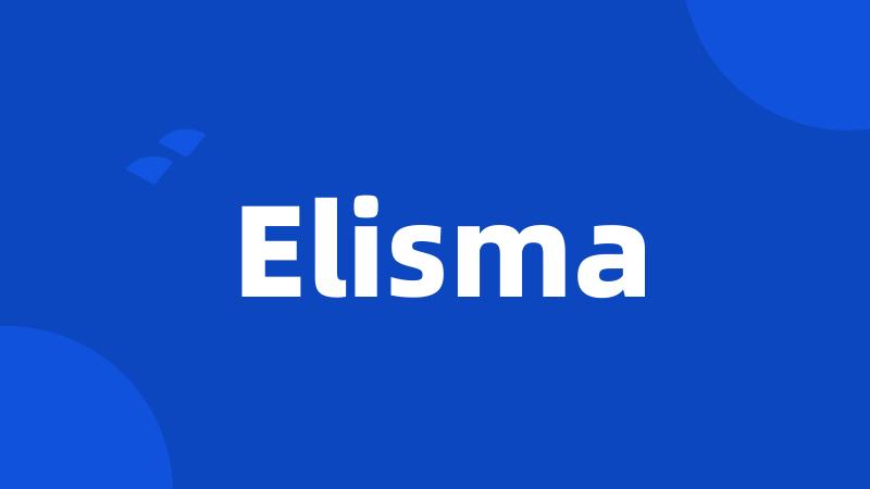 Elisma