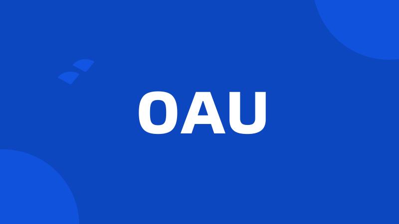 OAU