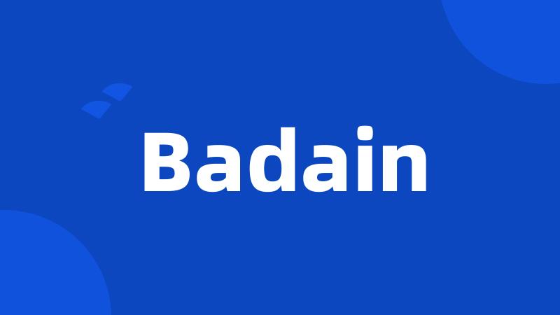 Badain