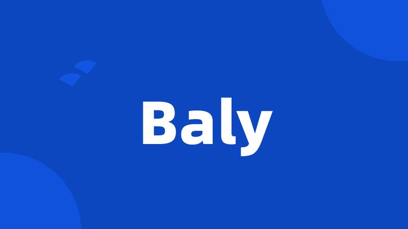 Baly