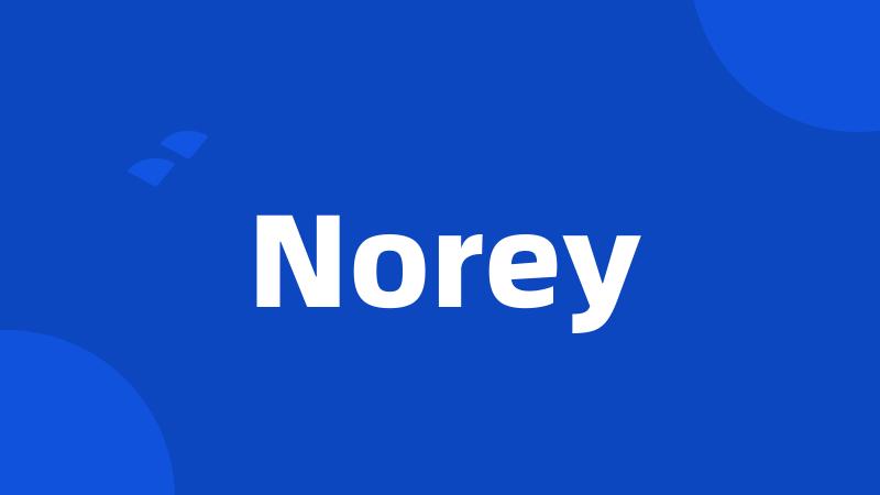 Norey