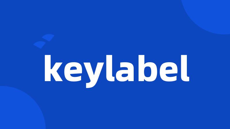 keylabel