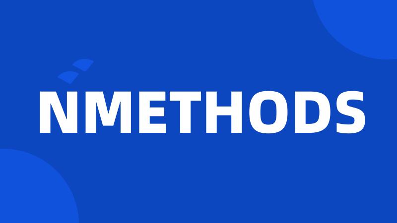 NMETHODS