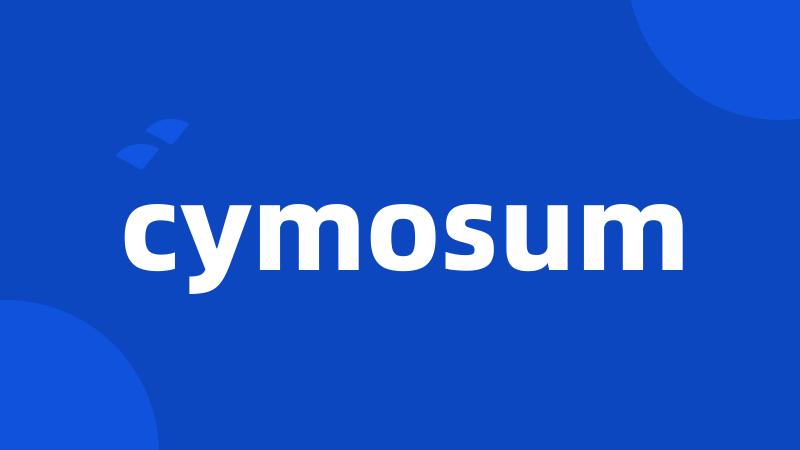 cymosum