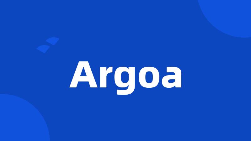 Argoa