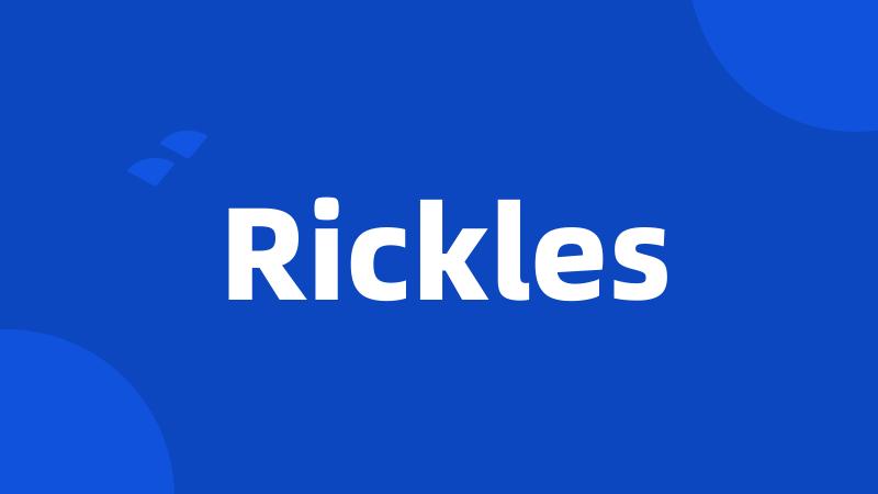 Rickles