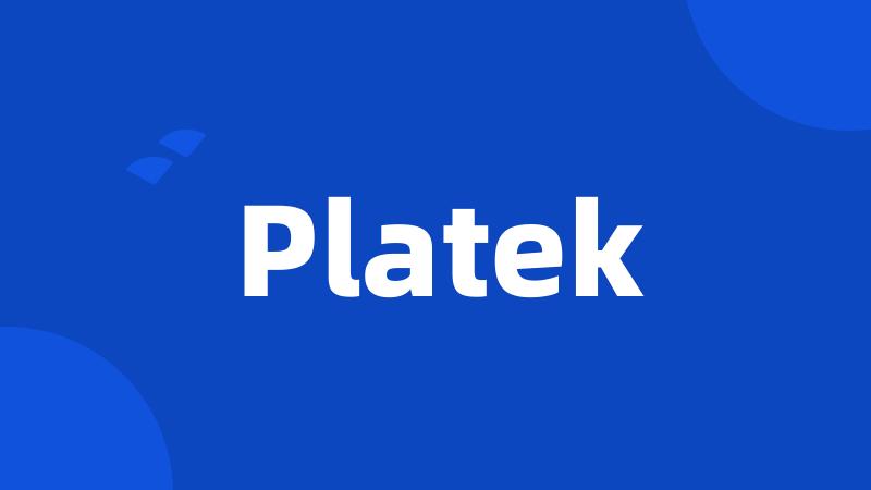 Platek