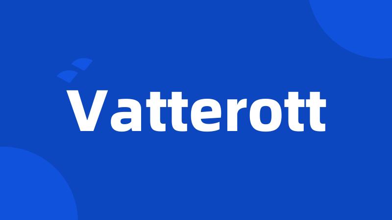 Vatterott