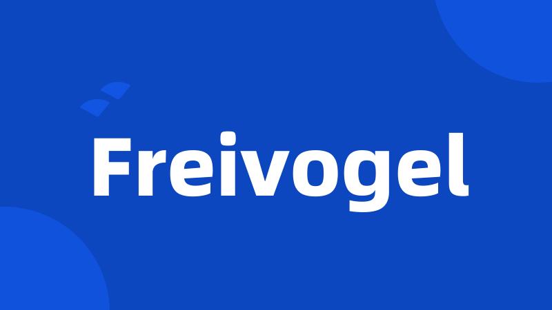 Freivogel