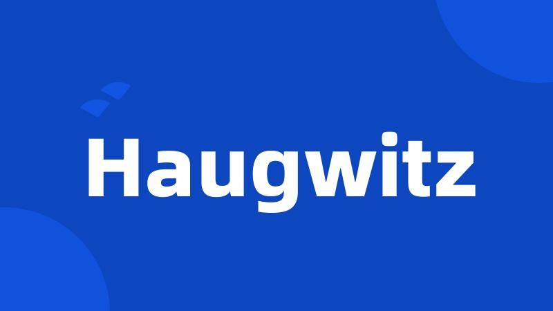 Haugwitz