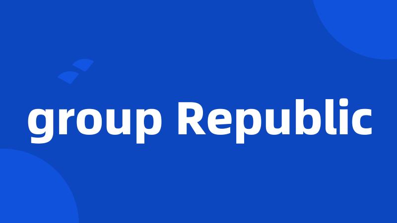 group Republic