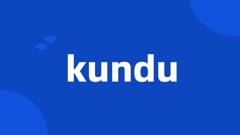 kundu