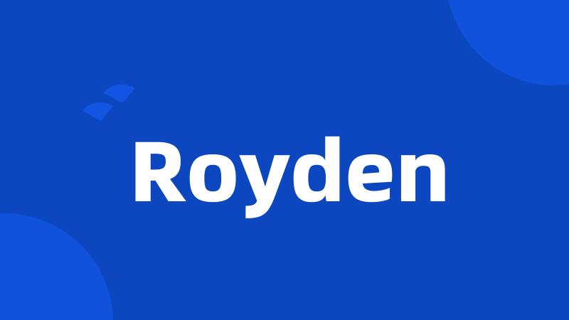 Royden