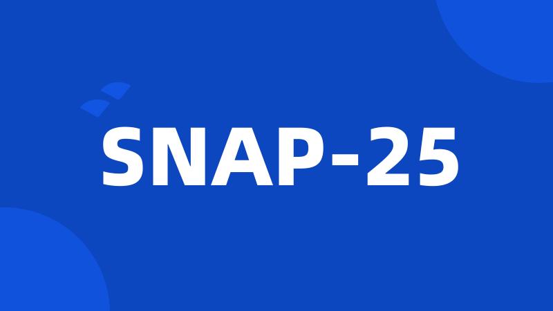 SNAP-25