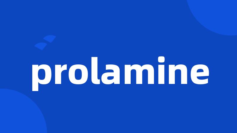 prolamine