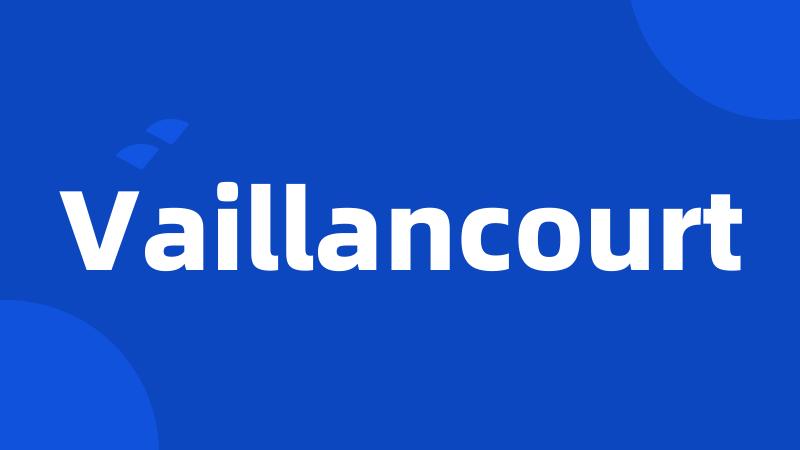 Vaillancourt