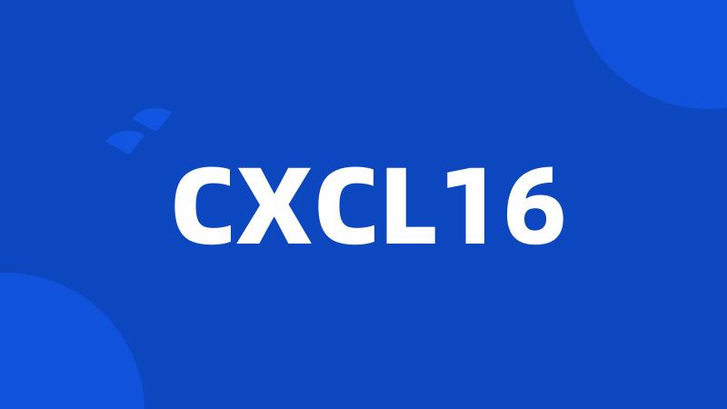 CXCL16